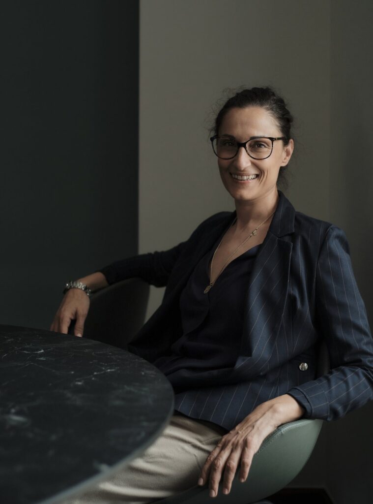Antonella Federico, titolare del ristorante La Caprese di Mozzo (Bergamo)